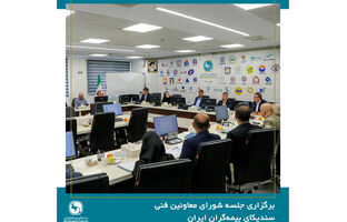 برگزاری جلسه شورای معاونین فنی سندیکای بیمه‌گران ایران
