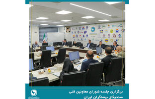 برگزاری جلسه شورای معاونین فنی سندیکای بیمه‌گران ایران