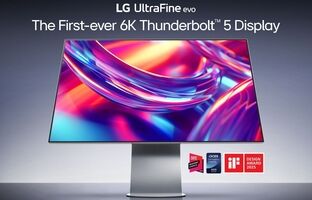 ال‌جی نخستین مانیتور K6 جهان با پشتیبانی از Thunderbolt™ ۵ را معرفی کرد