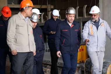 بازدید مدیرعامل شرکت ملی مس از نمایشگاه ایران کانمین ۲۰۲۵