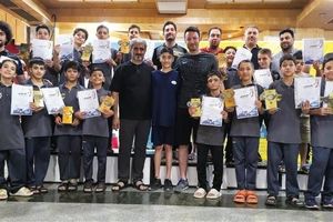 نایب‌قهرمانی آکادمی فولاد مبارکه در رقابت‌های شنای پسران کشور