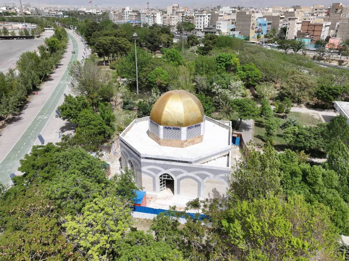 ‍ یادمان شهیدگمنام بوستان بزرگ ولایت آماده بهره برداری است