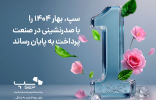 سپ، بهار 1404 را با صدرنشینی در صنعت پرداخت به پایان رساند
