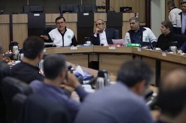 بازدید تیم نظارت HSE  شهرداری تهران از قرارگاه‌های اربعین در مرز خسروی و سامرا