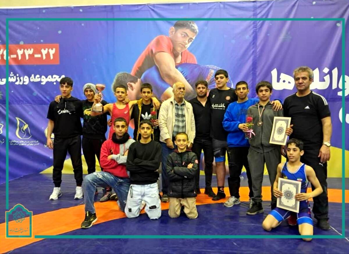 کسب رتبه سوم منطقه۱۲ در مسابقات پهلوانک های استان تهران