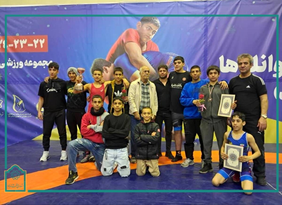 کسب رتبه سوم منطقه۱۲ در مسابقات پهلوانک های استان تهران