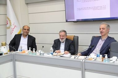 افتتاح ساختمان شهدای خدمت در بانک ملی ایران