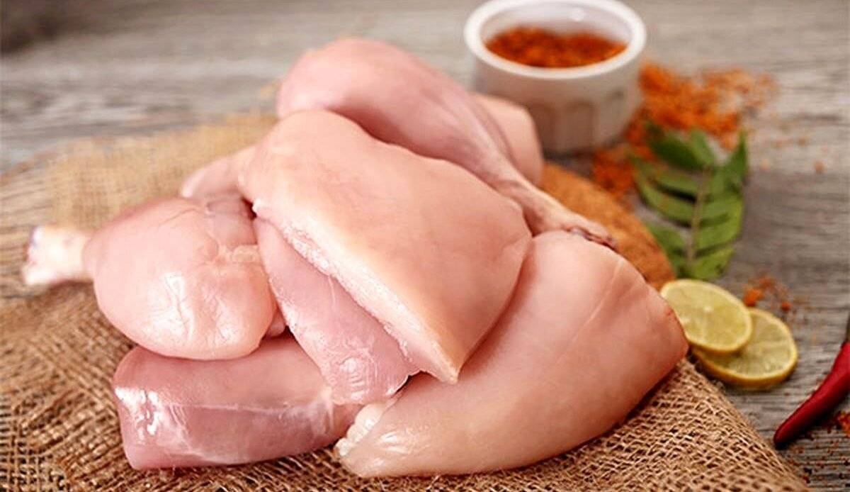 قیمت انواع گوشت مرغ تازه و بسته بندی و قطعه بندی اعلام شد