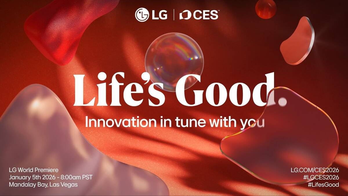 نمایش «نوآوری هم‌نوا با شما» توسط شرکت ال‌جی در CES 2026