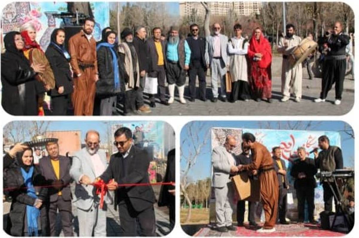 برپائی نمایشگاه صنایع دستی و سوغات در منطقه ۴