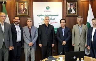 آیین تقدیر از هیات داوران جشنواره (در قاب اربعین) با حضور دکتر شیری مدیر عامل پست بانک ایران برگزار شد