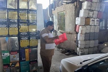 تفکیک پارکینگ استان ها با نصب 1704 متر نیوجرسی به منظور ساماندهی ترافیکی مراسم ارتحال بنیانگذار انقلاب