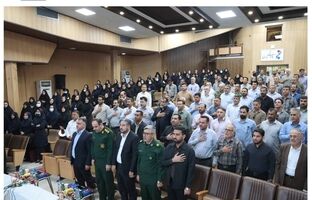 بزرگداشت مقام شهدای فتح خرمشهر و آیت‌الله شهید رئیسی در شرکت مارون برگزار شد