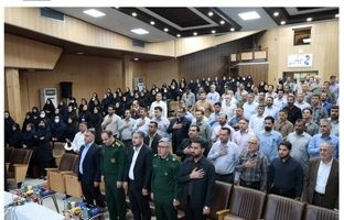 بزرگداشت مقام شهدای فتح خرمشهر و آیت‌الله شهید رئیسی در شرکت مارون برگزار شد