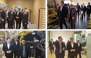 بازدید مدیرعامل بانک ملت از ۳ مجموعه بزرگ صنعتی در استان سمنان