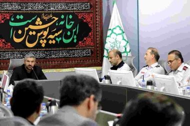 آخرین مراحل آماده‌سازی زائر شهر منطقه۱۳ پایش میدانی شد
