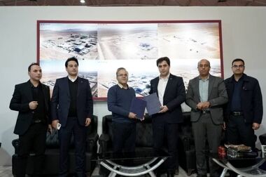 مدیران عامل شرکت فولاداقلید پارس و شرکت ایریتک از پروژه فولاد اقلید بازدید کردند