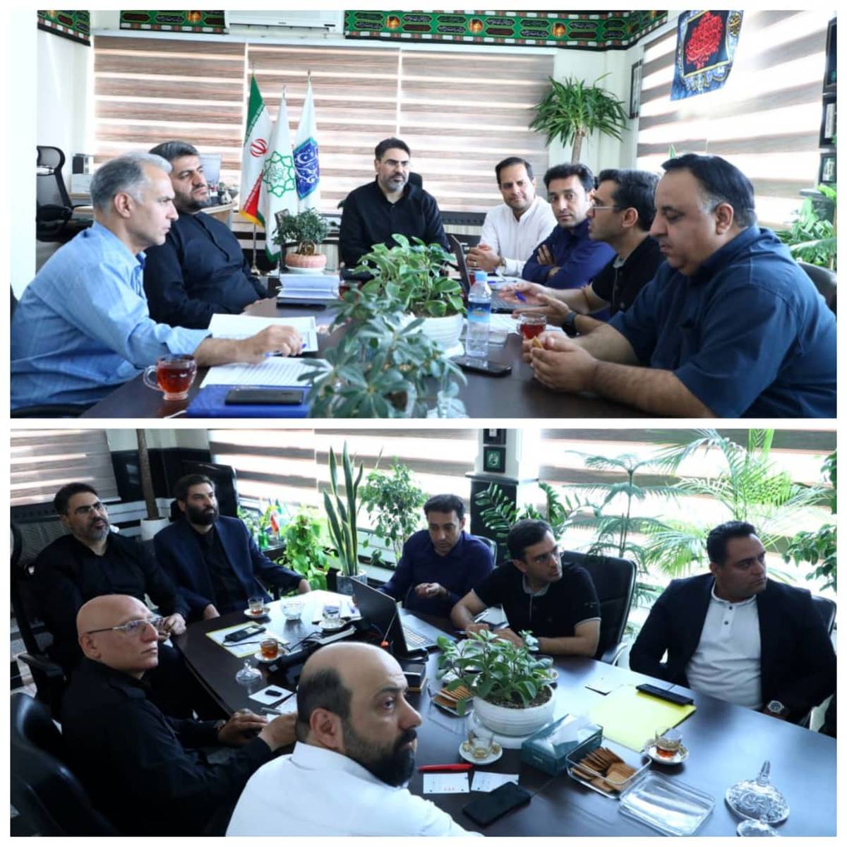 برگزاری جلسه بررسی آخرین وضعیت سامانه کنترل پروژه  معاونت های اجتماعی و فرهنگی و خدمات شهری و محیط‌زیست منطقه ۱۲