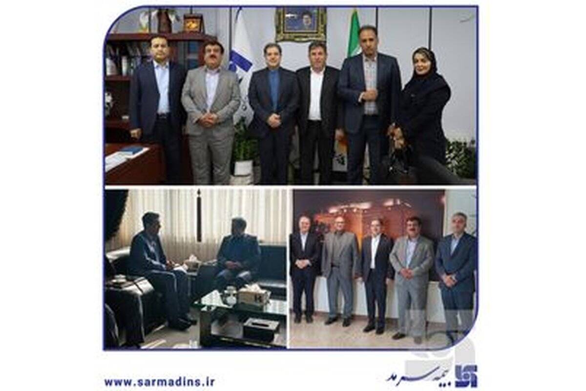 تداوم پایش‌های میدانی مدیران ارشد بیمه سرمد در استان‌های زنجان، اردبیل و آذربایجان شرقی؛ از تأکید بر هم‌افزایی با بانک صادرات ایران تا حمایت از شبکه فروش