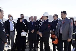بازدید اعضای کمیسیون صنایع و معادن مجلس از مجتمع مس سونگون