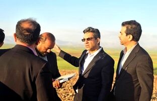 بازدید معاون برنامه‌ریزی و سرمایه‌گذاری شستا از پروژه‌های استان کرمانشاه