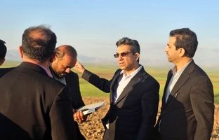 بازدید معاون برنامه‌ریزی و سرمایه‌گذاری شستا از پروژه‌های استان کرمانشاه