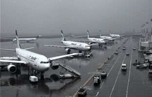 آمادگی فرودگاه‌ها برای مقابله با شرایط بد جوی