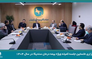 برگزاری نخستین جلسه کمیته ویژه بیمه‌ درمان سندیکا در سال 1404