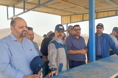 حضور مدیران ارشد معدن و صنایع معدنی ایران در مراسم بدرقه آقای شهید ایران