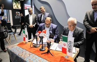 امضای تفاهم نامه داخلی‌سازی تجهیزات صنعتی بین مجتمع اسفراین و سنگ‌آهن مرکزی ایران