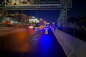 آغاز عملیات ایمن‌سازی بزرگراه ارتش شرق با نصب نیوجرسی‌های بتنی
