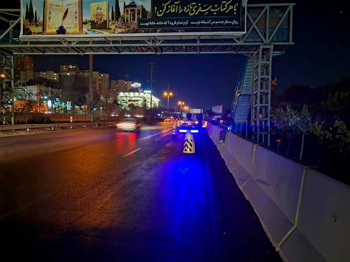 آغاز عملیات ایمن‌سازی بزرگراه ارتش شرق با نصب نیوجرسی‌های بتنی
