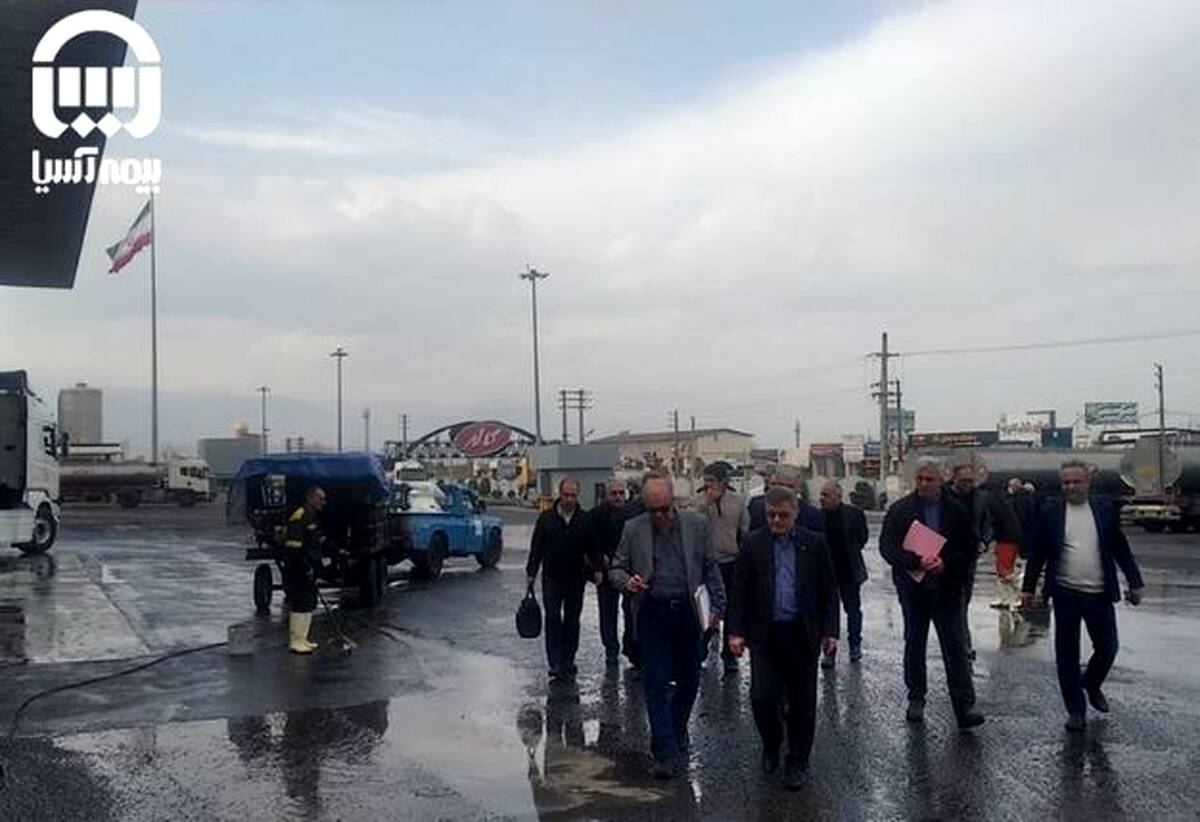 بازدید مدیران ارشد بیمه آسیا از شرکت کاله