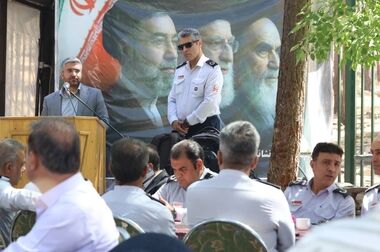 چهارراه نبرد میزبان تکیه مردمی منطقه۱۳ شد