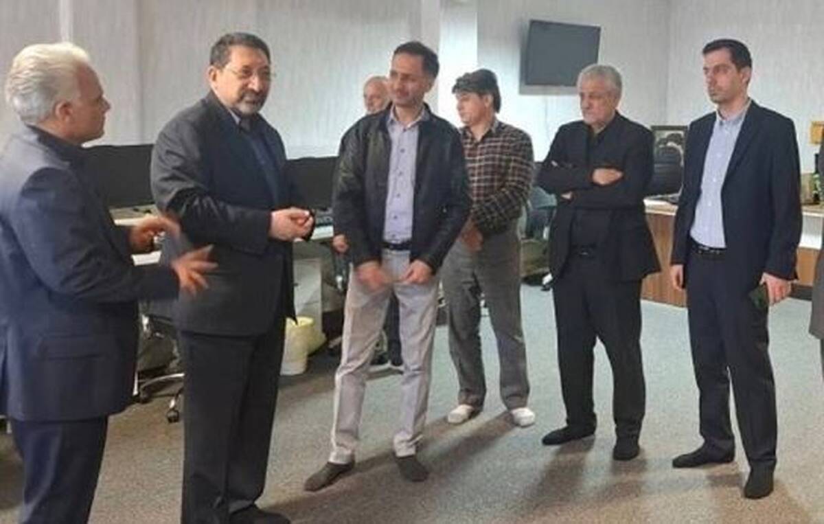 بازدید راهبردی وزیر صمت از ستاد ۱۲۴ در محل پدافند غیرعامل