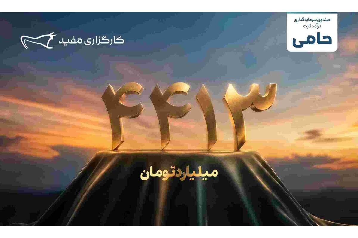 واریز ۴۴۱۳ میلیارد تومان مازاد سود قطعی سرمایه‌گذاران طرح «حامی» مفید
