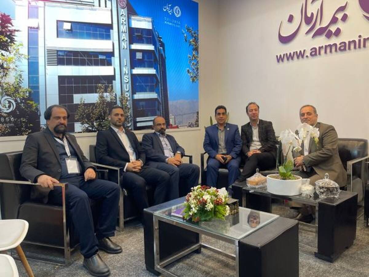 حضور مدیرعامل ،معاونین و مدیران بیمه آرمان در هفدهمین نمایشگاه صنعت مالی تهران