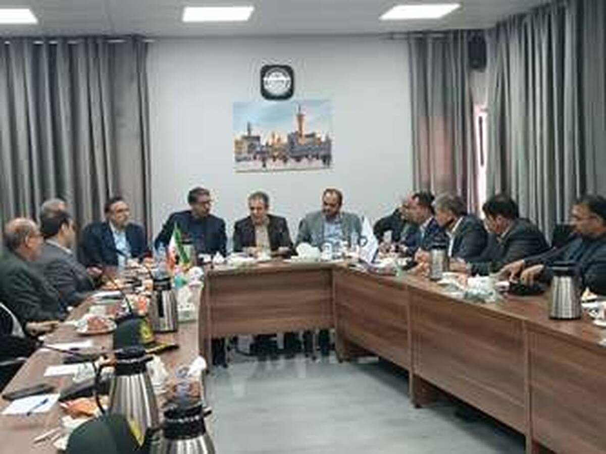 نشست معاون وزیر صمت با فعالان اقتصادی در شهرک صنعتی خیام