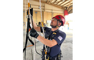  پالایش گاز هویزه مهارت کارکنان در عملیات ارتفاع را ارتقا داد