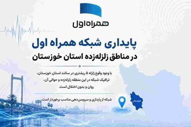۷۲ گام ارتباطی همراه اول برای کرمانشاه و مسیر اربعین