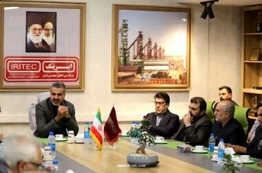 بازدید هیئت بلندپایه فولادی ازبکستان از ایریتک/ تأکید بر توسعه همکاری‌های مشترک