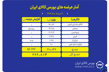 تلاش برای تاسیس صندوق‌های چندکالایی در بورس کالا