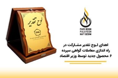 کسب رتبه‌های برتر کشوری توسط شرکت تولید انرژی برق شمس پاسارگاد در شاخص نرخ انرژی قابل تولید