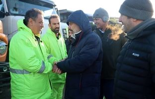 بازدید شهردار منطقه ۴ از سایت برف‌روبی و آمادگی کامل برای بارش‌های احتمالی