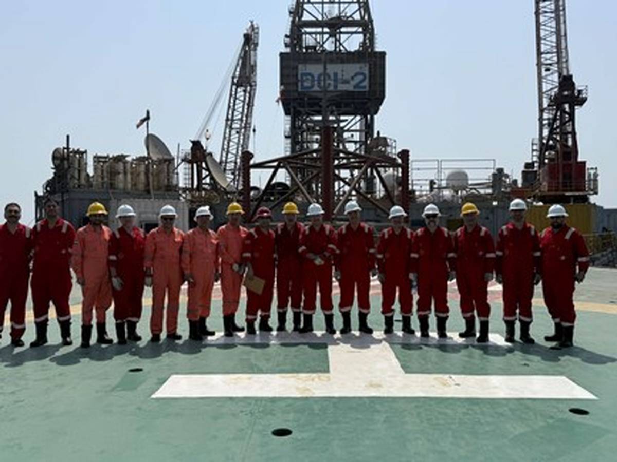 بازدید میدانی مدیرعامل پترو ایران از دکل دریایی DCI2 در فاز ۱۵ پارس جنوبی/ثبت رکوردهای ایمنی و تاکید بر ارتقای ناوگان حفاری