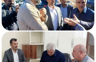 بازدید رئیس هیات عامل ایمیدرو از خاک چینی ایران و گسترش الیاف شیشه 