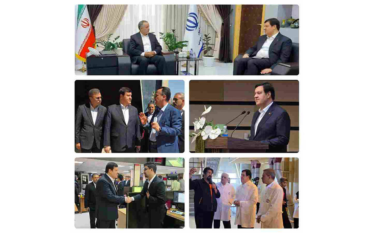دیدار مدیرعامل بانک ملت با استاندار خراسان جنوبی و بازدید از چند شرکت تولیدی و شعب بانک در استان