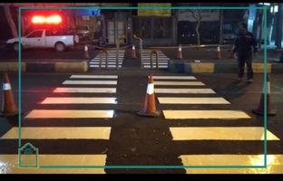  اجرای عملیات خط‌کشی در معابر منطقه ۱۲