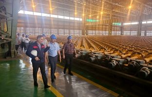  بازدید نمایندگان ارشد صنعت انرژی از فولاد اکسین و برگزاری جلسات راهبردی پروژه‌های ملی