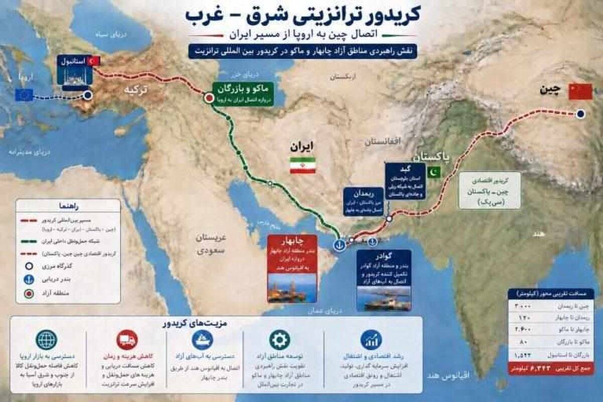 چابهار و ماکو؛ دو دروازه مکمل برای شکل‌گیری یک شبکه اقتصادی ملی